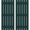 Ekena Millwork Americraft 6-Board, 3 Batten Exterior Real Wood Spaced Board-n-Batten Shutters, ARW401SB623X37FGH, PR ARW401SB623X37FGH - alternate 1
